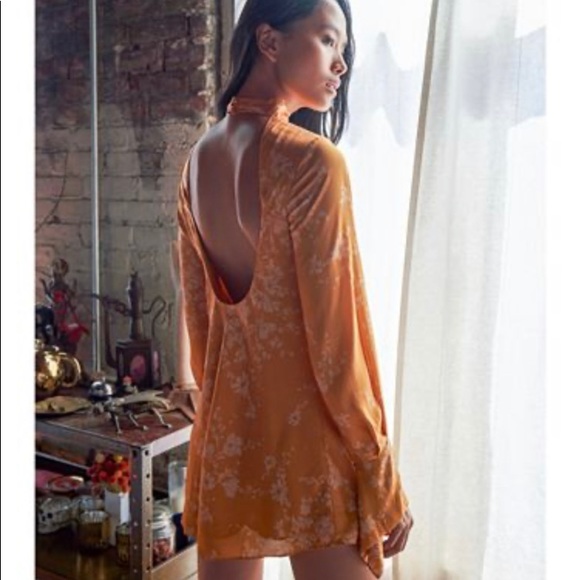 Free People Aries Printed Cutout Mini Dress - Picture 3 of 6